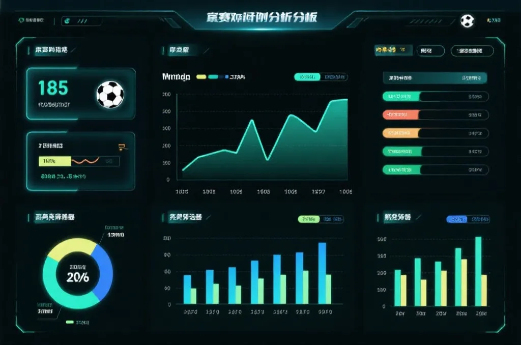 出线概率图与小组赛趋势分析界面